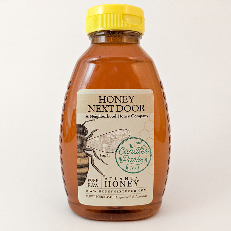 3 oz Pure Raw Atlanta Honey