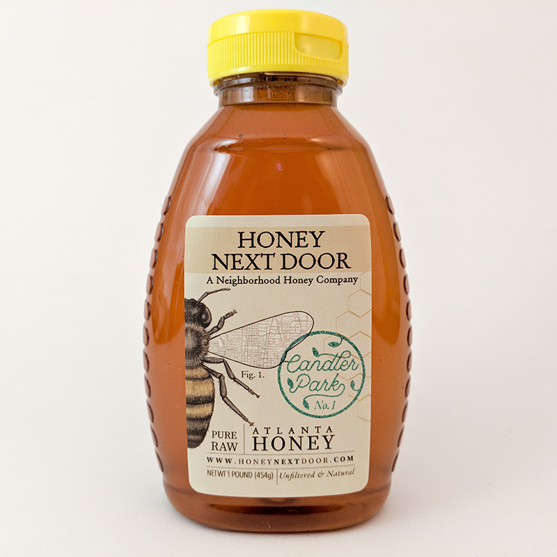3 oz Pure Raw Atlanta Honey – Honey Next Door